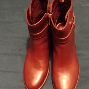 Tommy Hilfiger Rich Brown Ankle Booties